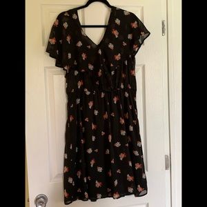 Floral Chiffon Dress